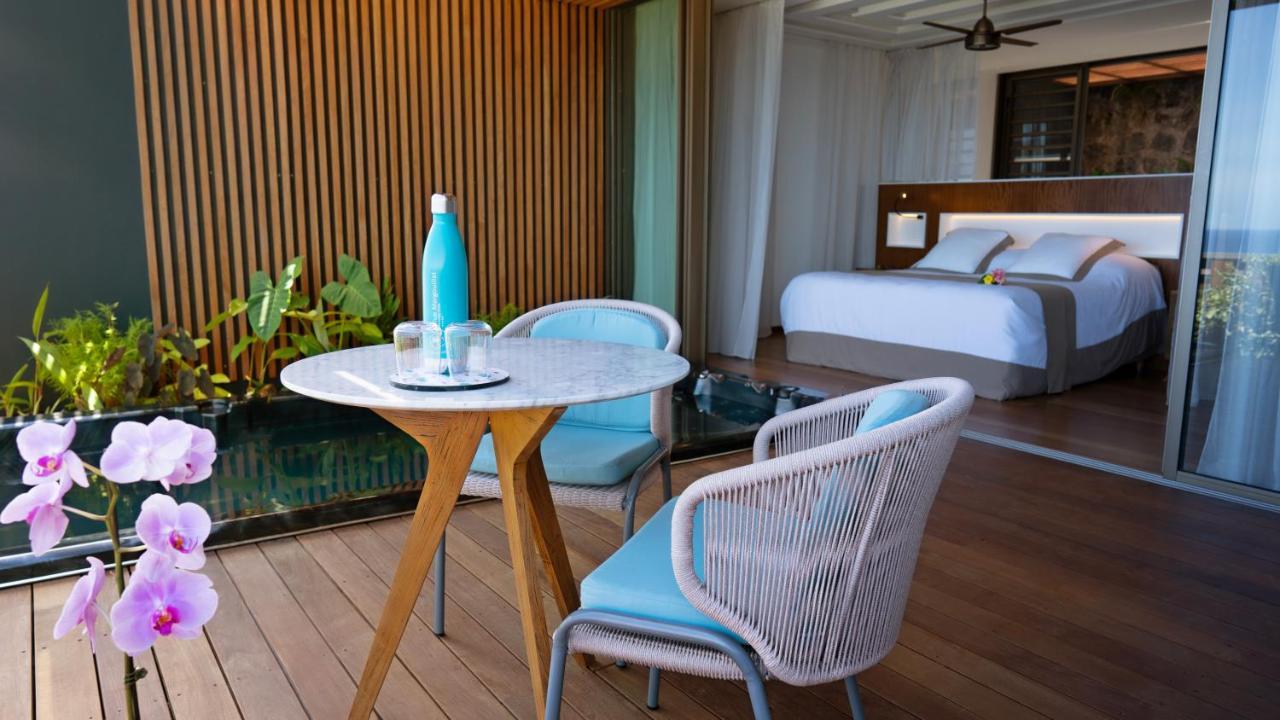 Blue Margouillat Seaview Hotel-Relais & Chateaux Saint-Leu Exterior foto